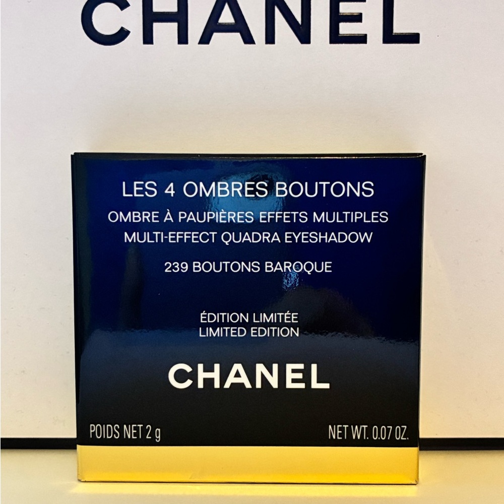 Chanel Les 4 Ombres Buttons Baroque 239 Limited Edition Quad